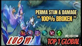 Gameplay Luo Yi 100%  BROKEN! Perma Stun + Perma Damage!