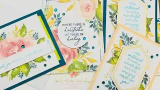 Try Simple Stamp Free Cardmaking with the Stampin&rsquo; Up! Painted Wishes Kit!