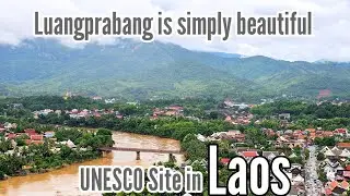 Luangprabang the most beautiful and well preserved city in Laos #unesco #charming #greenseason