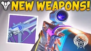 Destiny 2: NEW WEAPONS! PC Gameplay, Veist Scout Rifle & Omolon Pulse Rifle