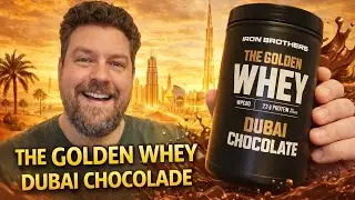 The Iron Brothers The Golden Whey Dubai Chocolate Protein Whey Review und Test