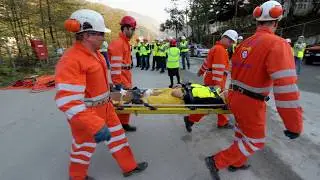 FQML Mine Rescue Team winning the top award