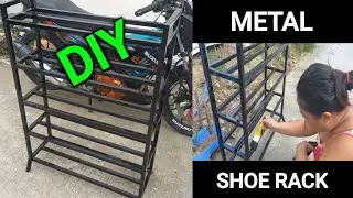 DIY Semple SHOE RACK Magkano ba nagastos?