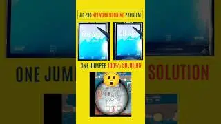 Jio f90 network running problem solution #jiophone #networkproblem #networkjumper #jumpersolution