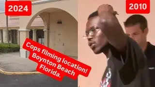 Cops filming location! Boynton Beach Florida. 2010 episode vs same location in 2024.