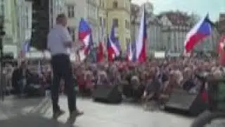 Protest in Prague over cost of living