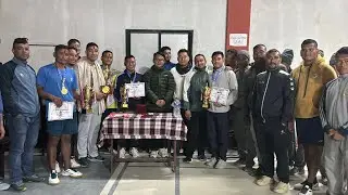 Ba:ma badminton hall (c) level tournament final match