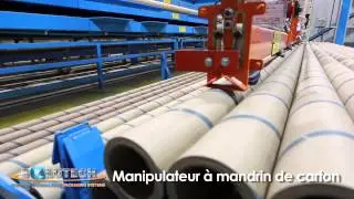 Solutech packaging systems, automated core handling systems