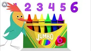 Count 6 object - Number 6 - Counting 6 objects for children and kids - Counting numbers for kids