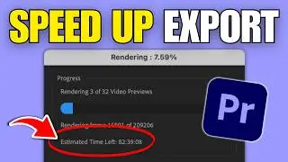 How To Fix Premiere Pro Takes Too Long To Export