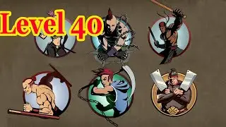 Shadow Fight 2 || Level 40 - NO HACK MOD || Interlude Butcher Bodyguards 「iOS/Android Gameplay」