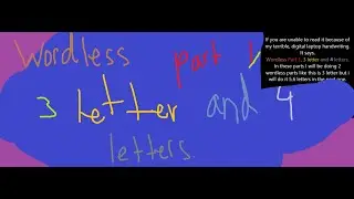 Playing Wordless, 3 letter and 4 letter, #wordless #wordle  #part1
