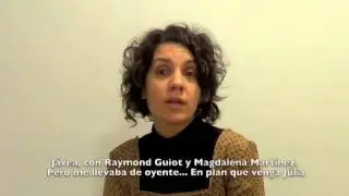 Entrevista J&uacute;lia G&aacute;llego (parte 1) Castellano