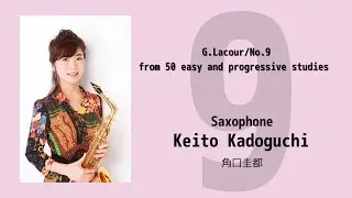 No.9 from G.LACOUR / 50 easy and progressive studies ラクール　50の練習曲より9番