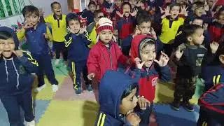 Poem activity with smile 😊 kids.manu smart kids zone satnali bass school 🏫