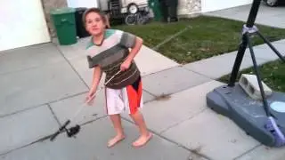 How to fish. (Fishing Olympics)