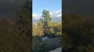 নকলক গ্রামের প্রাকৃতিক দৃশ্য।🌲🏡🛖🏚️  #shorts #short video #mountain village #Tultul's Story