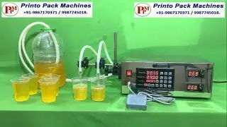 Low cost liquid filling machine | double head mini liquid filling machine | juice filling machine
