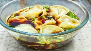 Juicy & Sour Chicken Dumplings recipe in Bali style II Best ever Juicy Chicken Dumplings recipe ||