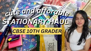 CLASS 10 STATIONARY HAUL / affordable, aesthetic 🎀
