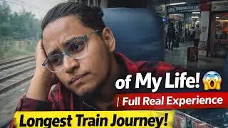 🚆 &ldquo;The Longest Train Journey of My Life! 😱 | Full Real Experience&rdquo;#vairal #shorts  