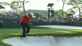 Patrick Reed&rsquo;s spectacular scramble to remain in playoff at Valspar