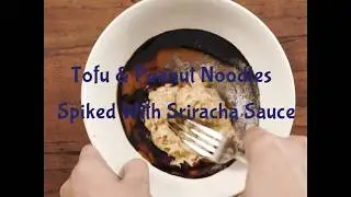 Veeba Tofu & Peanut Noodles Spiked With Sriracha Sauce