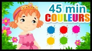 Les princesses et les couleurs - Comptines pour enfants
