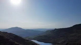 360&deg; shot of Snowdon and the surrounding mountains in Snowdonia, taken from above Glaslyn.