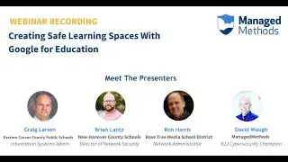 Creating Safe Learning Spaces With Google for Education