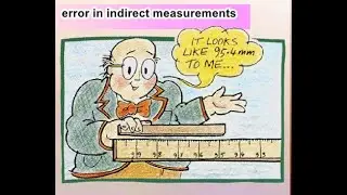 calculate error in indirect measurements with multiply and division operation