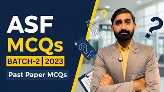 ASF Past Paper MCQs | Batch-2 2023 | آج ہی تیاری کریں