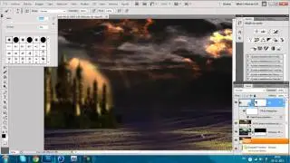 Speed Art - Basic Compocicion - Luna y Sol