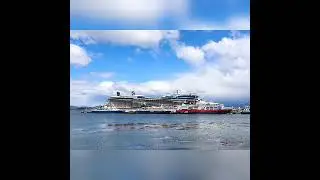 CELEBRITY BEYOND CRUISE LINE DOCK IN PORT OF BAHAMAS WITH THE MOST PLEASANT SHIPS EVER