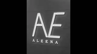 Aleena Name Logo | Day 4/30 Hard Challenge 🔥 | 1 Day = 3 Video's |  #logoname #tranding