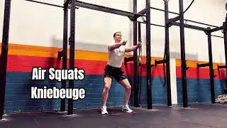 Air Squats | &Uuml;bungsausf&uuml;hrung | Body & Grind Exercise Library
