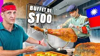 Buffet de rico vs buffet de pobre en Taiwán