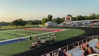 Varsity River City Jaguars at Silver Creek High School first half
