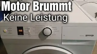gorenje trockner Motor brummt und hat keine Leistung  und ein paar andere Probleme