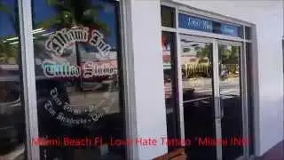 miami ink, love hate tattoo miami beach - ami james