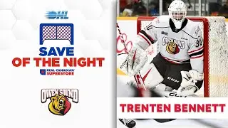 Real Canadian Superstore Save of the Night: Bennett Dazzles with Game-Saving Stop