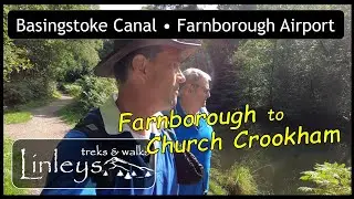Basingstoke Canal &bull; Farnborough Airfield to Church Crookham