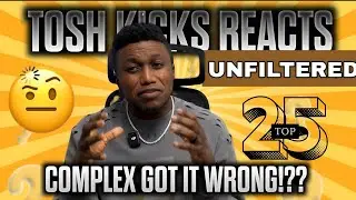 Реакция ToshKicks на шокирующий список 25 лучших коллабораций с кроссовками от Complex 🔥