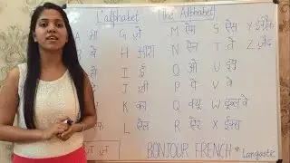 French Alphabets/Letters with Pronunciation | By Suchita | For classes - +91-8920060461