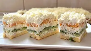 I make this savoury cake for every birthday party! Everyone asks for recipe!