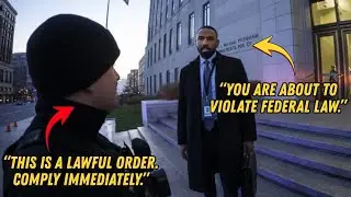 Racist Cop Blocks Black Man Entering Building — He’s the Director of Federal Law Enforcement