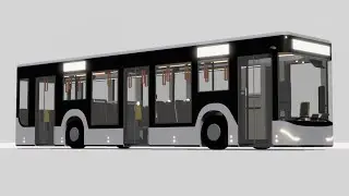 Angel WingsFu/Fully electronically controlled low-chassis electric bus
