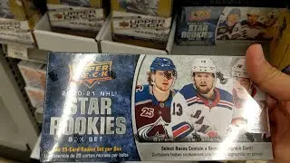 2020-21 Upper Deck Star Rookies Hockey Box Set Unboxing | Searching For A Rookie Auto!