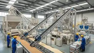 Inside a Modern Flour Mill: From Whole Wheat Grains to Fine Atta (Full Process)