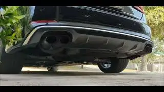 B9 Audi S5 Sportback exhaust valve dummy plugs installed and valves always open